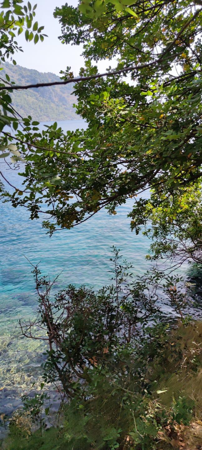 Kekova sunken city ruins visible underwater